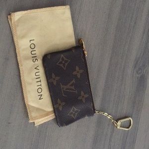 Louis Vuitton Monogram KeyChain Coin Purse/Wallet